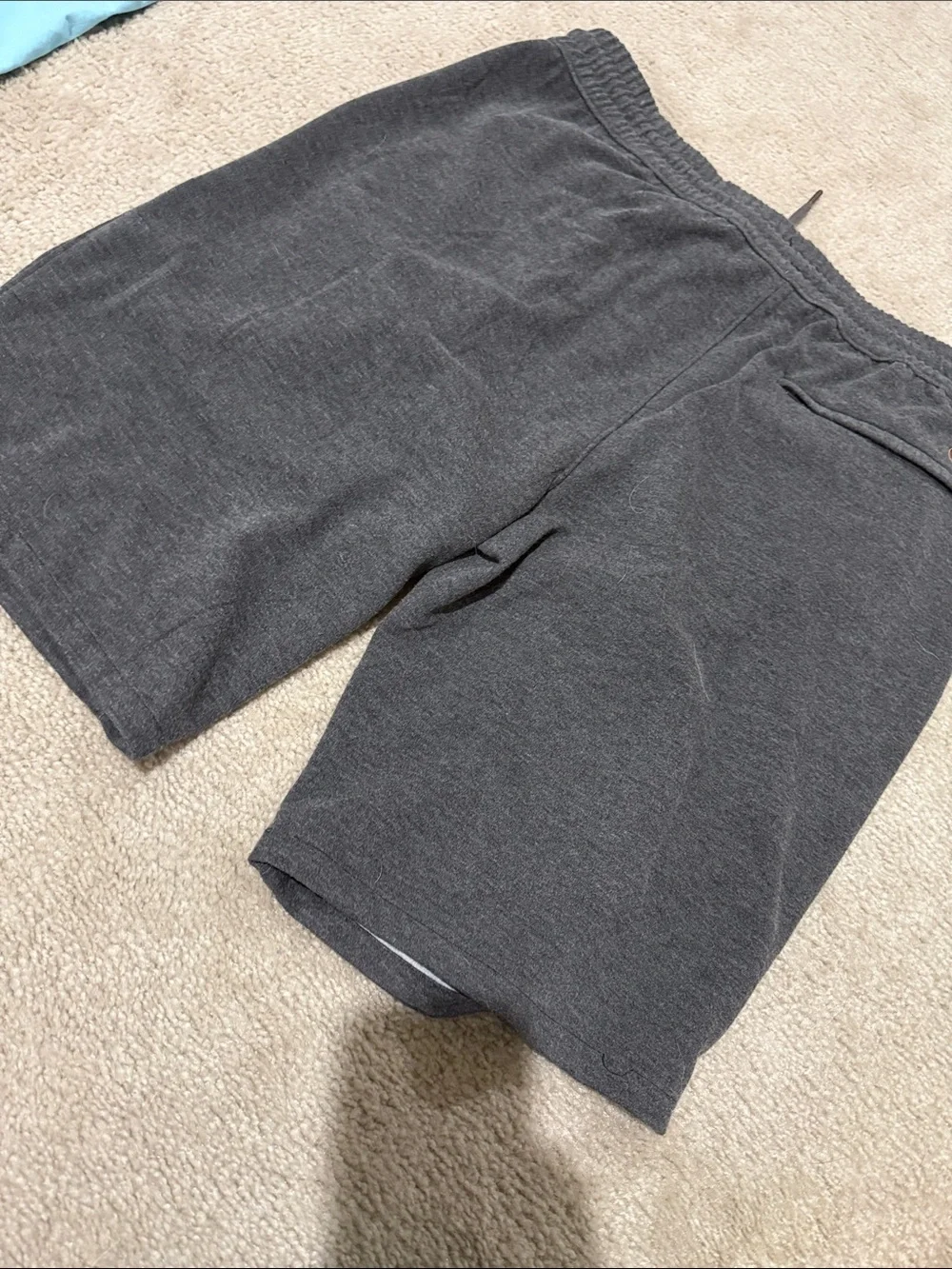 Men's Charcoal Athletic  Outpost Drawstring Shorts